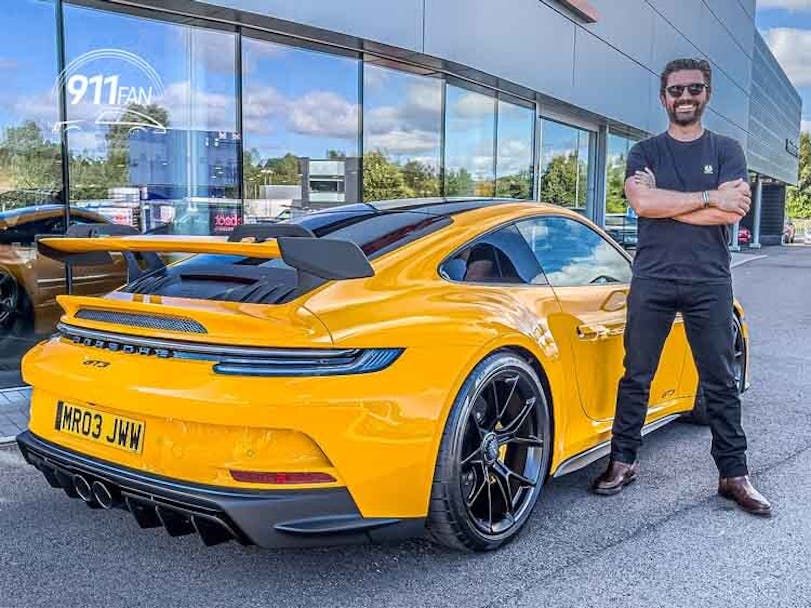 Mr JWW with Porsche 911 GT3 RS 4.0